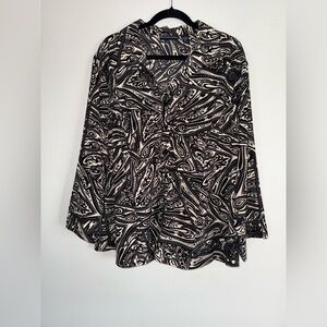 BLUE DIAMOND PLUS 3X Women’s blouse plus size 3X ✨